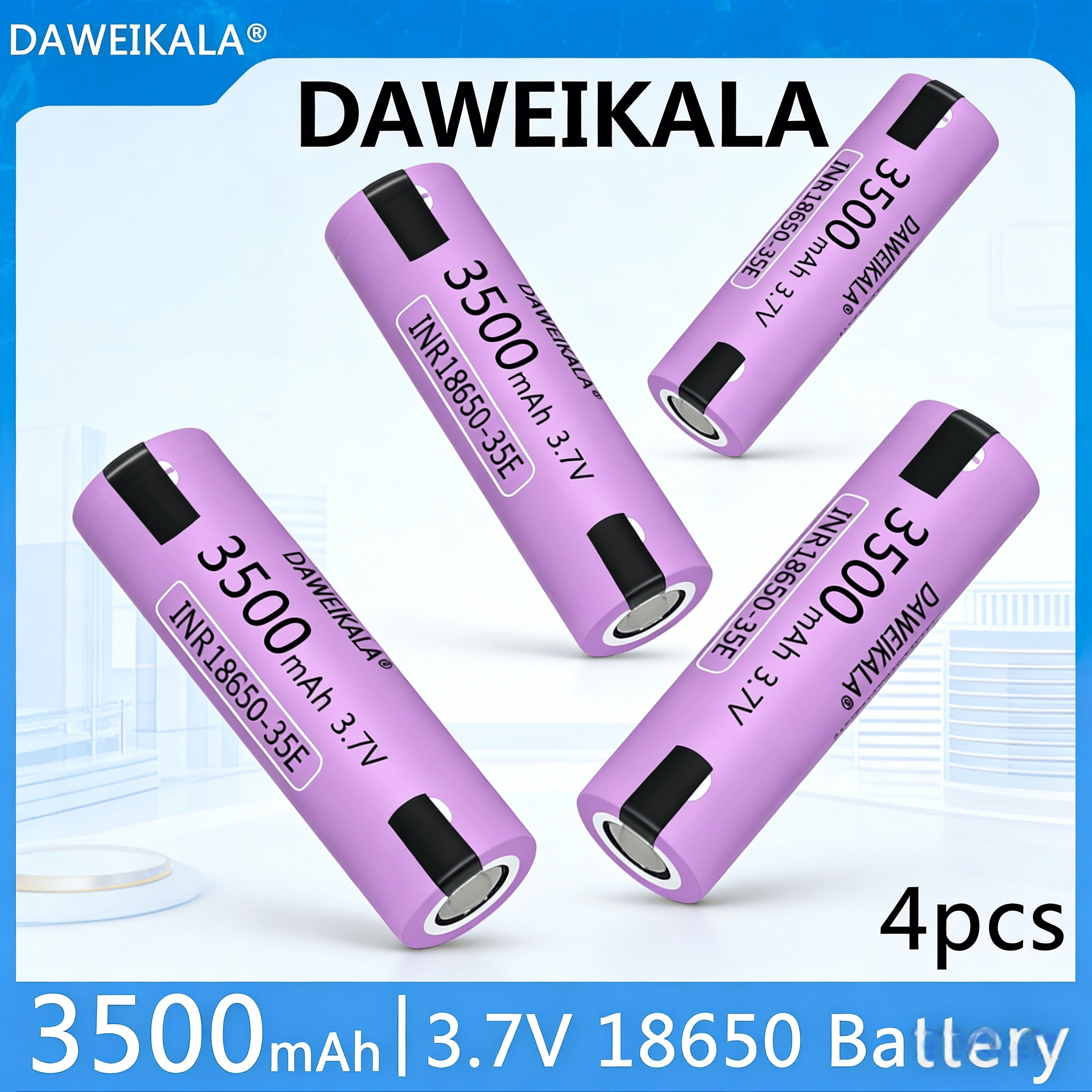 18650 35E 3500mAh 20A High Dis - Vaping Goods recension och pris