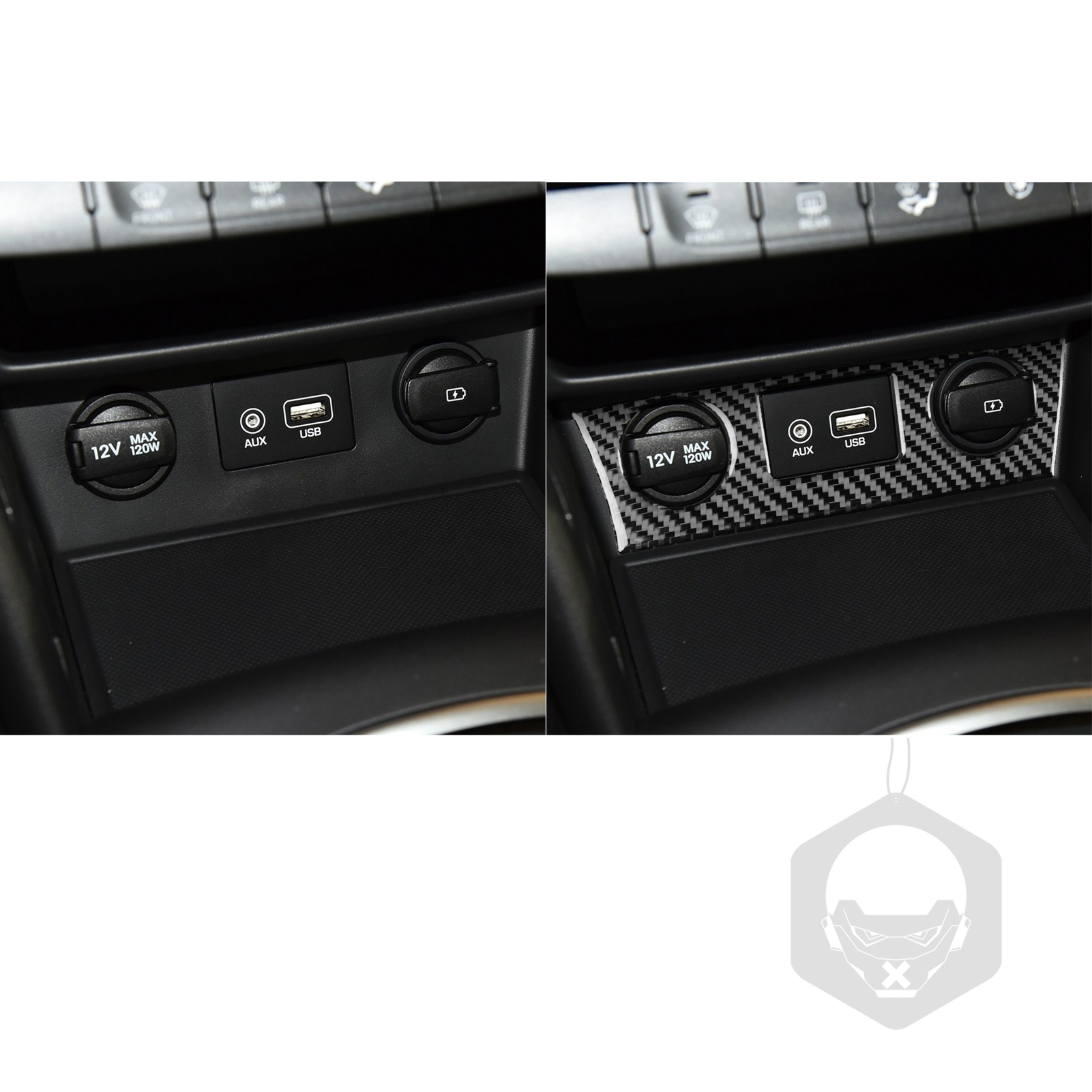 Carbon Fiber Car Accessories C - Vape Decoration recension och pris