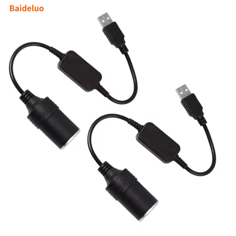 1pc 5V 2A USB To 12V Cigarette - Accessories Experts Vape recension och pris