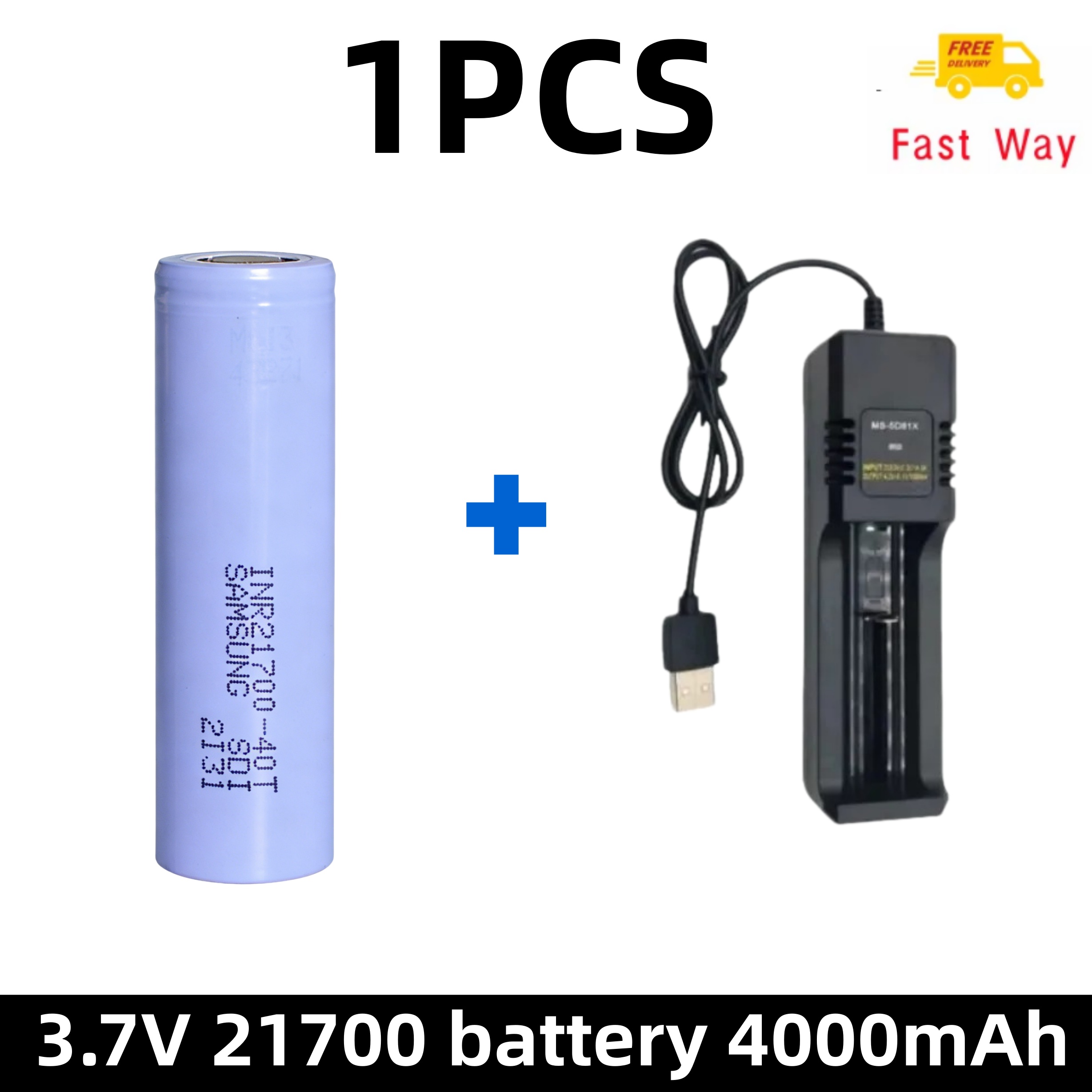 INR21700 4000mAh 3.7V Recharge - Vaping Goods recension och pris