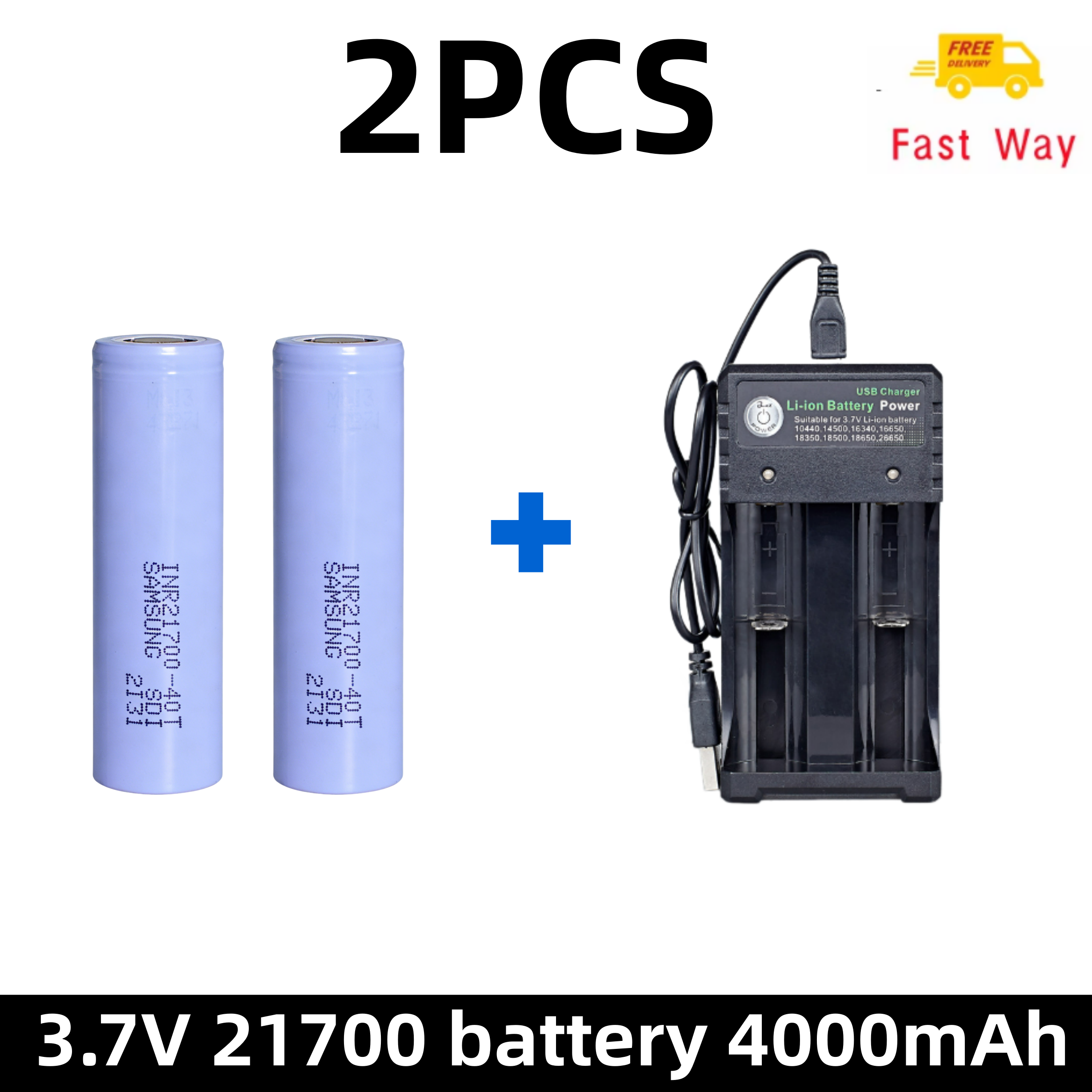 INR21700 4000mAh 3.7V Recharge - Vaping Goods recension och pris