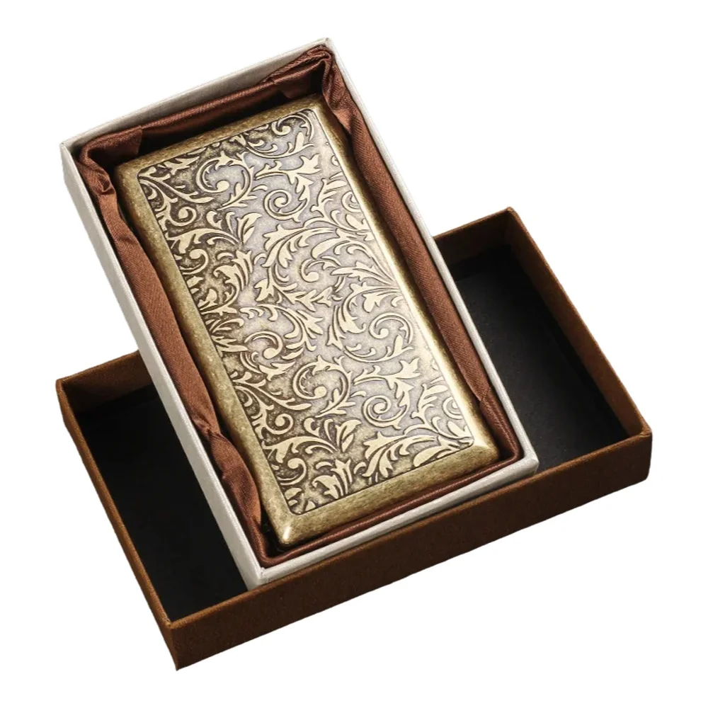 Slim Embossed Cigarette Case 2 - Smoking & Vaping Accessories recension och pris