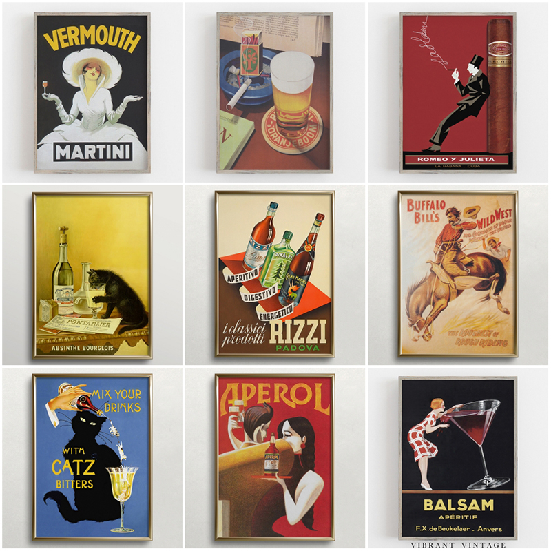 Vintage Beer and Cigarette Rod - Vape Decoration recension och pris