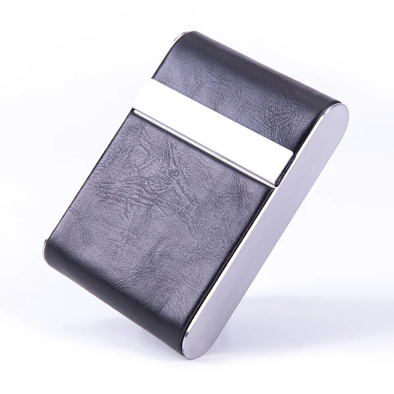 Leather Metal Cigarette Case,  - Smoking & Vaping Accessories recension och pris
