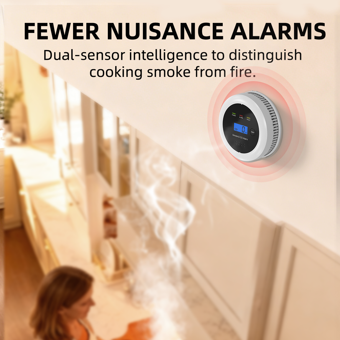 2 in 1 Smoke Detecter & Carbon - Smoking & Vaping Accessories recension och pris