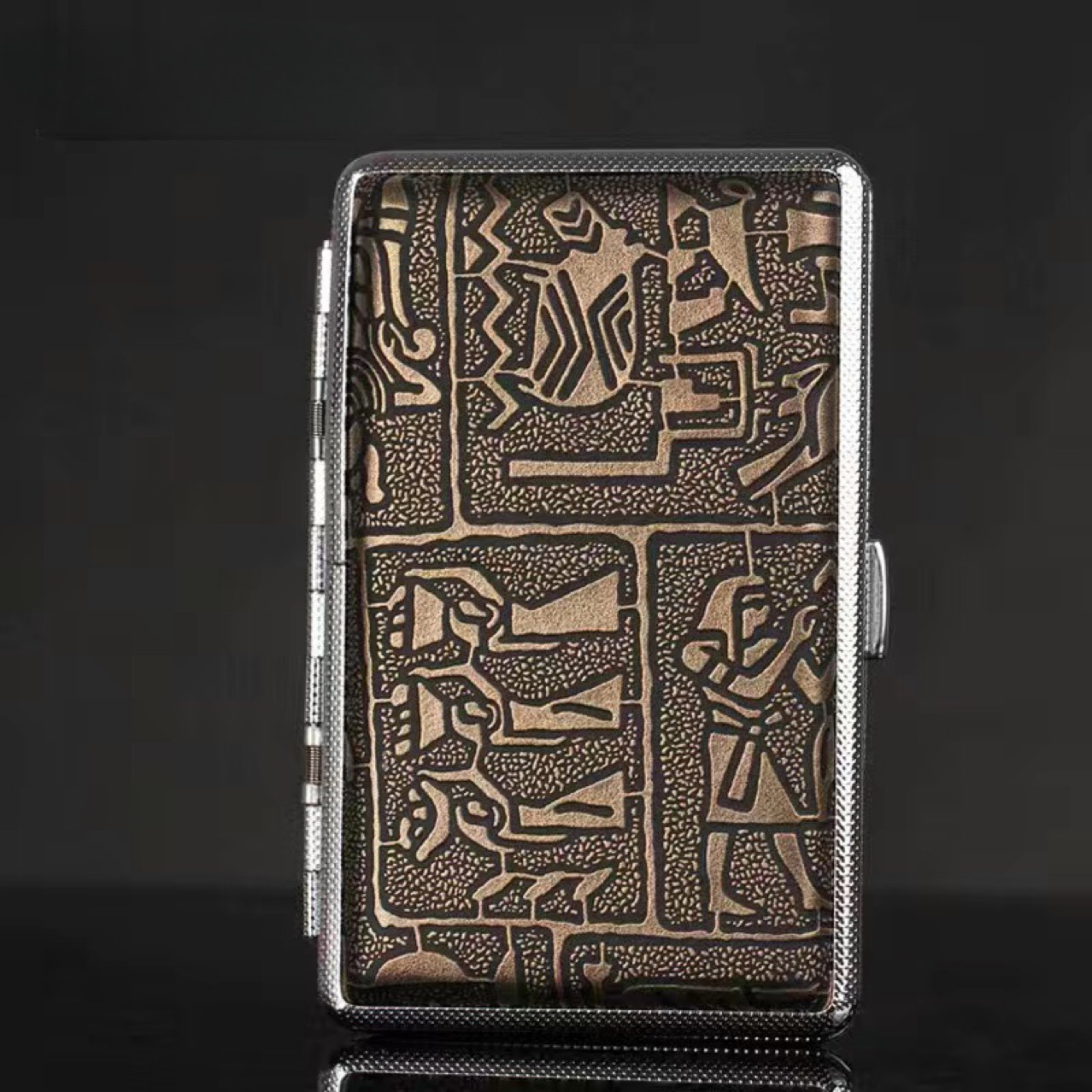 New 5.5 slim metal leather Cig - Smoking & Vaping Accessories recension och pris