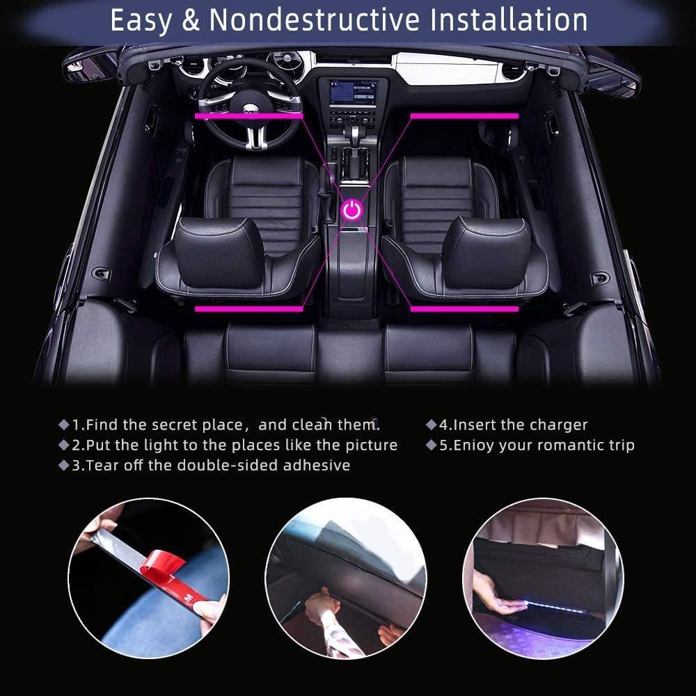 RGB Automotive Atmosphere Deco - Vape Decoration recension och pris